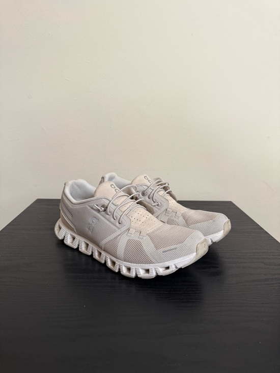 On Running Shoes - On Cloud 5 Women's Running Shoes Pearl White EU 41 US 9.5 Lightweight